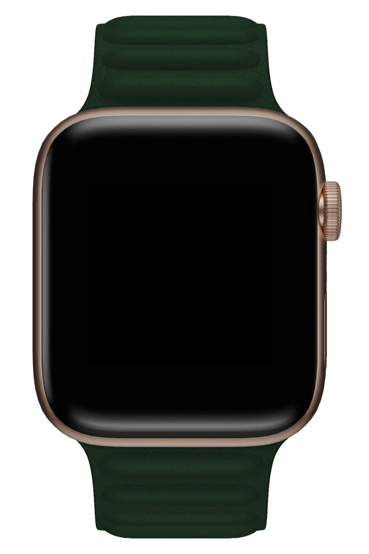 Apple Watch Uyumlu Baklalı Deri Loop Kordon Racing Yeşil