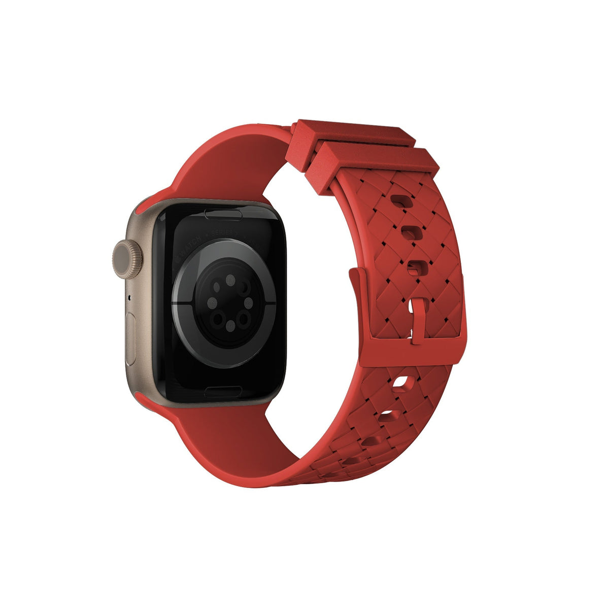 Apple Watch Uyumlu Bias Silikon Loop Kordon Auburn