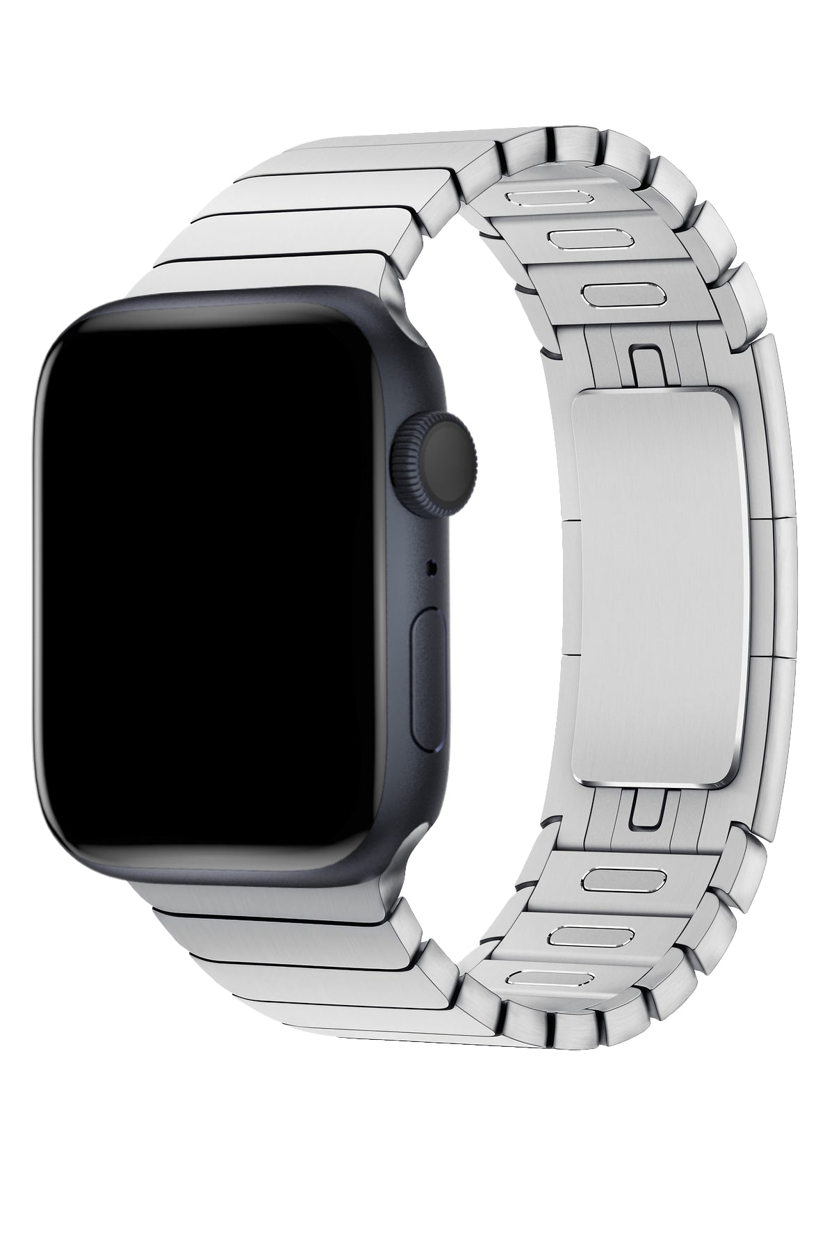 Apple Watch Uyumlu Bilezik Loop Kordon Gümüş Gri