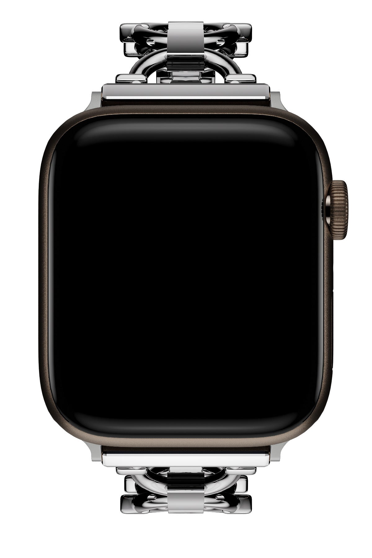 Apple Watch Uyumlu Chain Loop Kordon Light Gray
