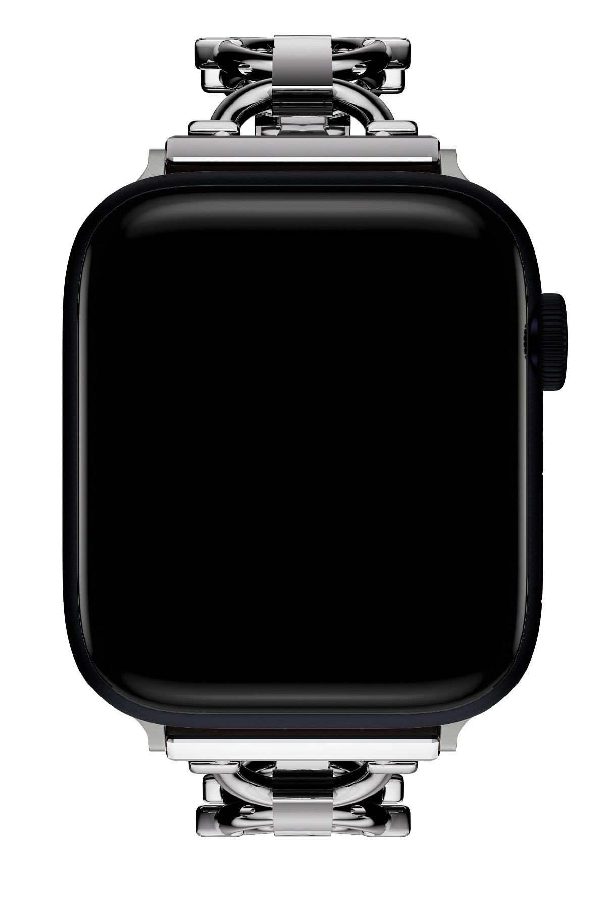 Apple Watch Uyumlu Chain Loop Kordon Light Gray
