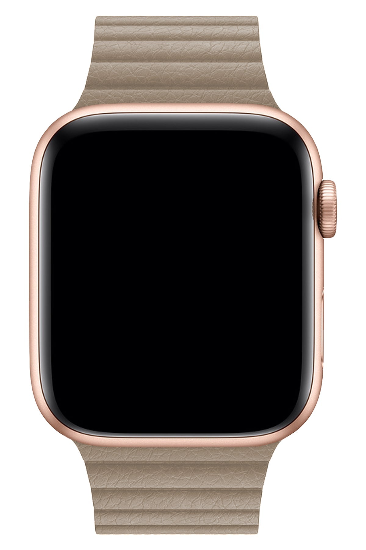 Apple Watch Uyumlu Deri Loop Kordon Bej
