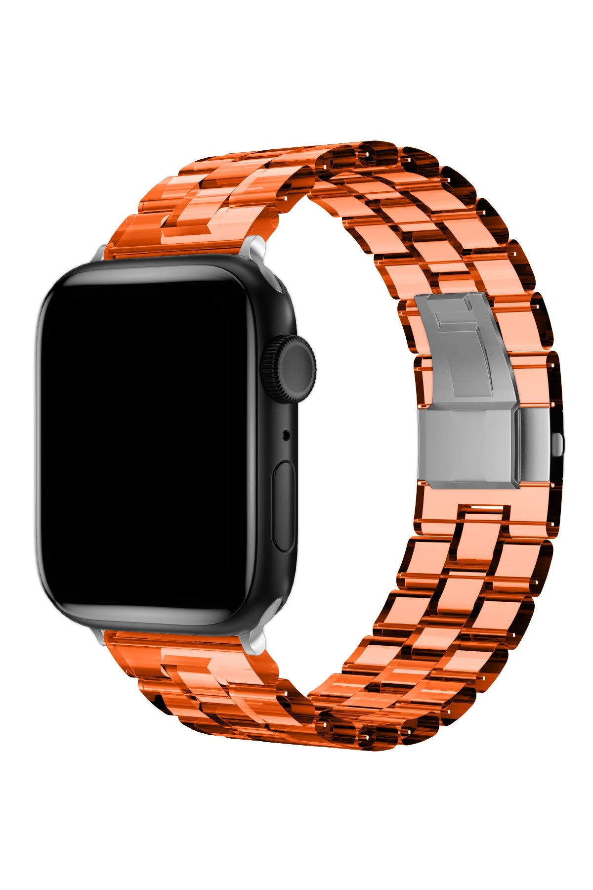 Apple Watch Uyumlu Funny Loop Kordon Oranj