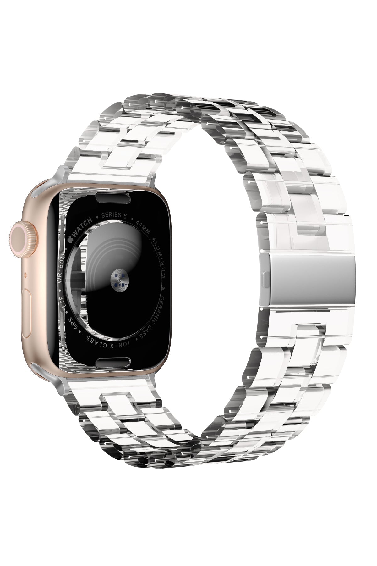 Apple Watch Uyumlu Funny Loop Kordon Şeffaf