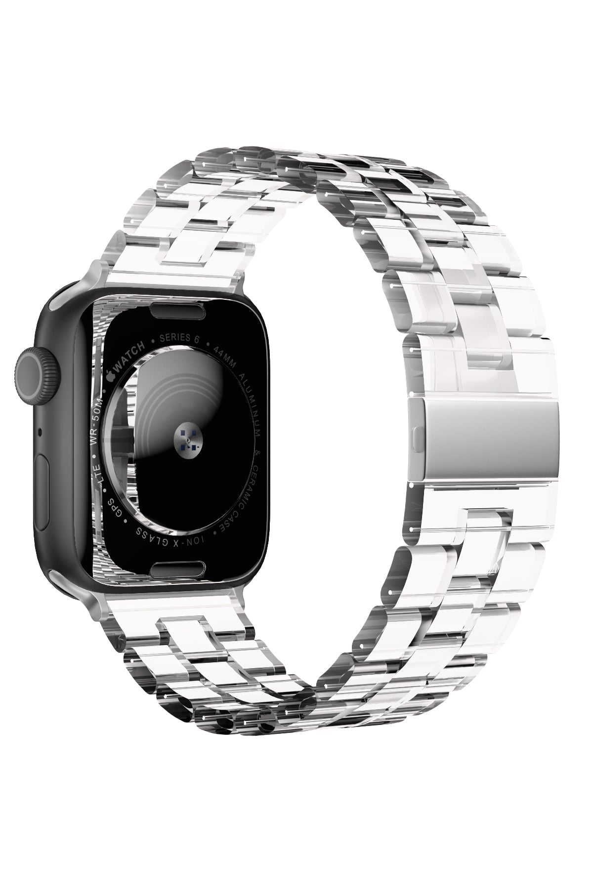 Apple Watch Uyumlu Funny Loop Kordon Şeffaf
