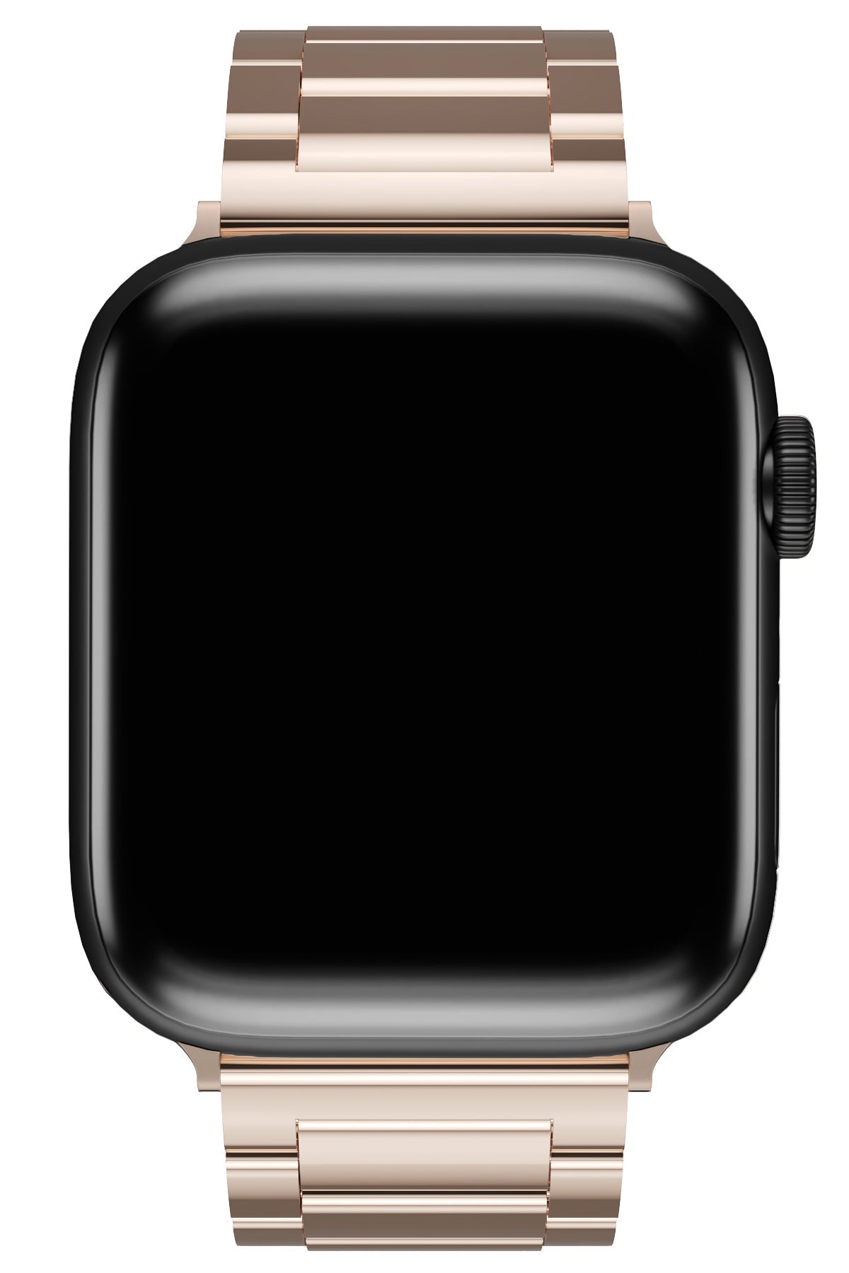 Apple Watch Uyumlu Gloss Loop Çelik Kordon Rose Gold