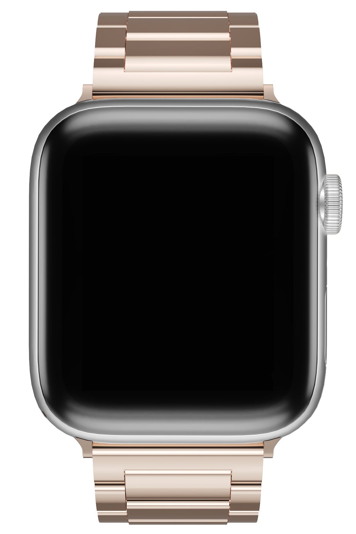 Apple Watch Uyumlu Gloss Loop Çelik Kordon Rose Gold