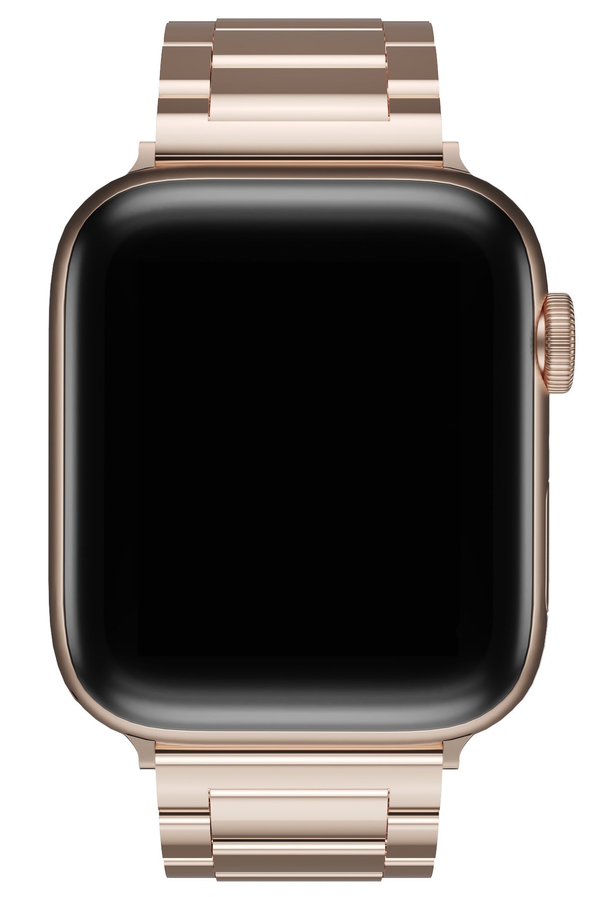 Apple Watch Uyumlu Gloss Loop Çelik Kordon Rose Gold