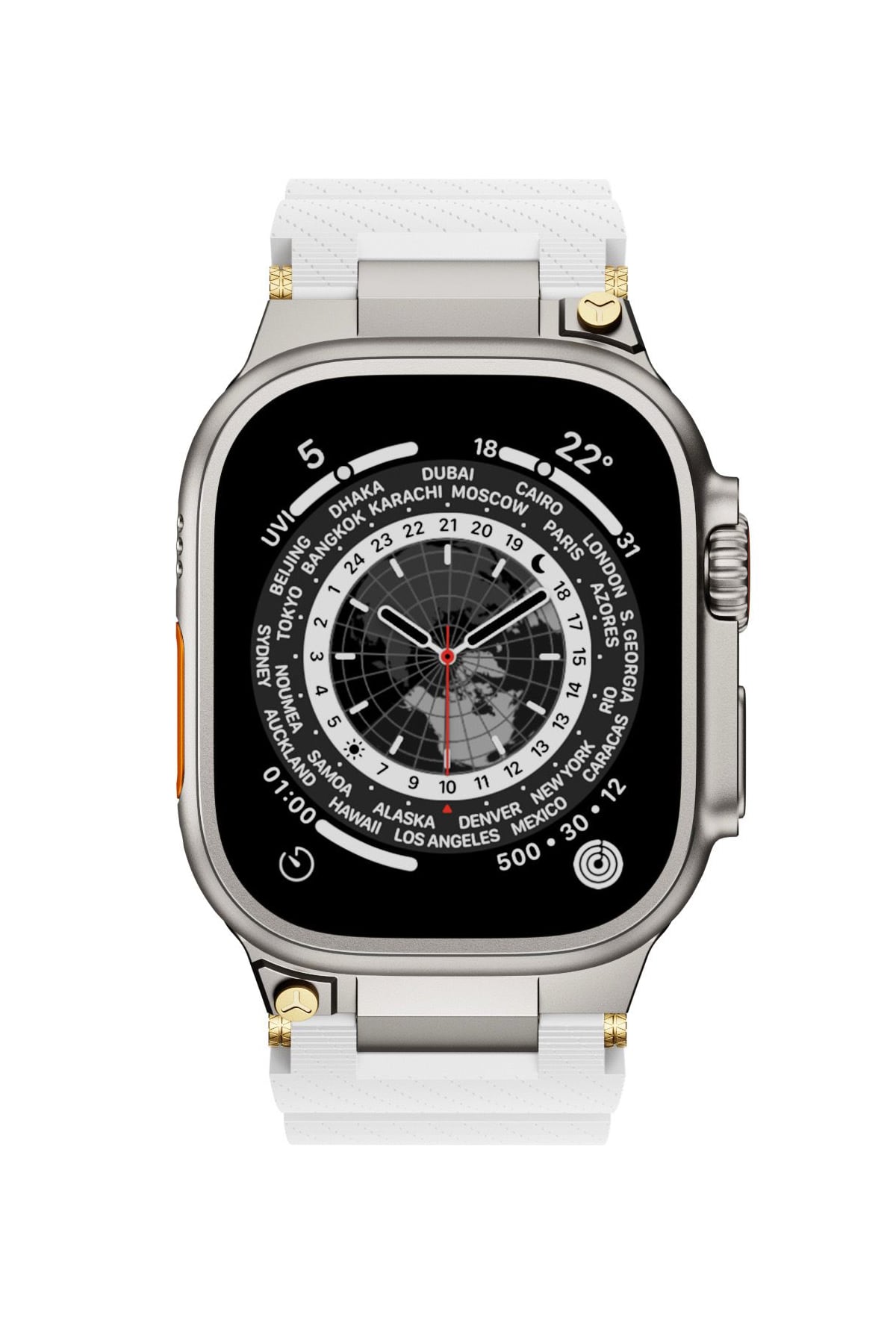Apple Watch Ultra Uyumlu Gripline Kordon Nimbus