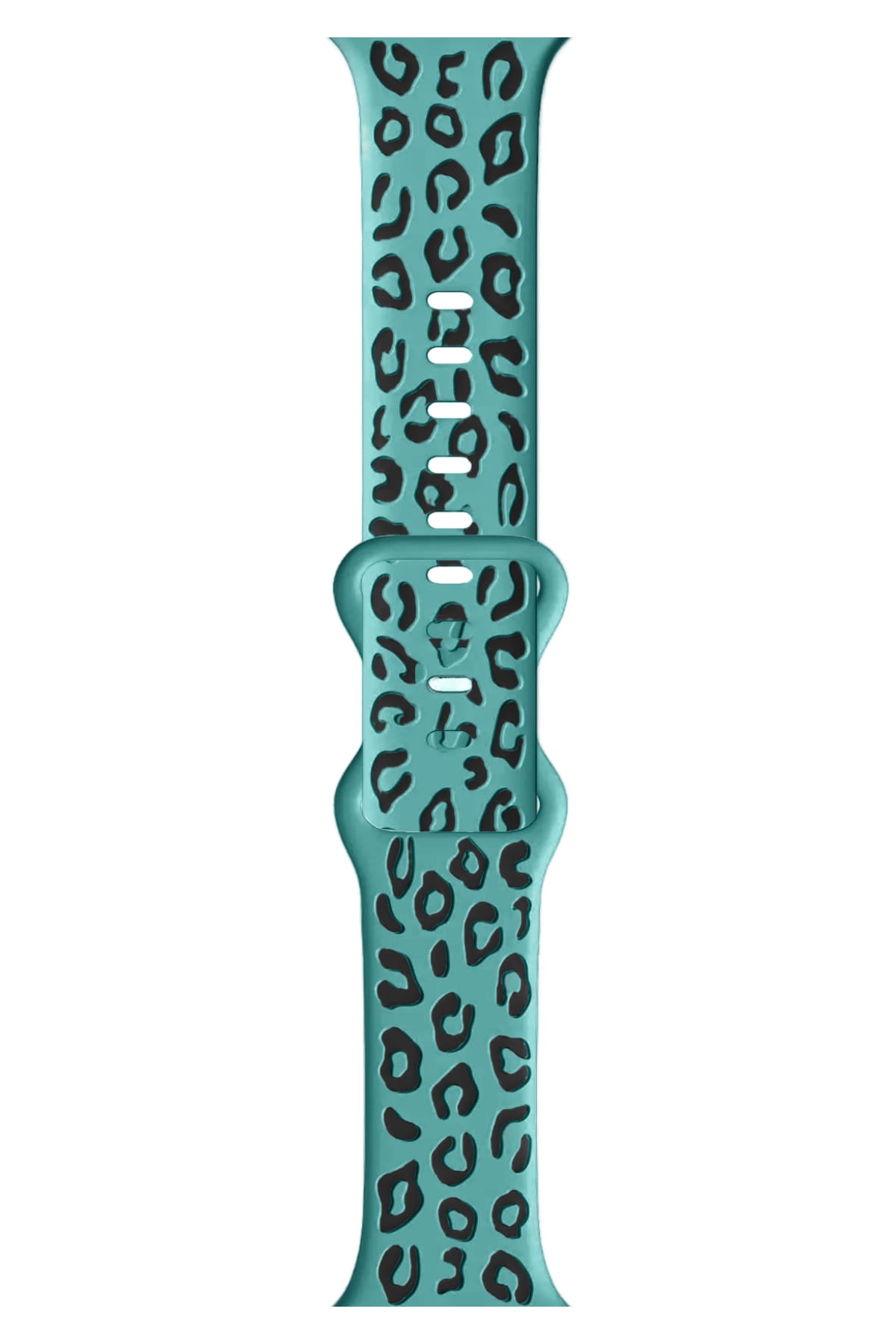 Apple Watch Uyumlu Leoline Silikon Spor Kordon Aqua Night