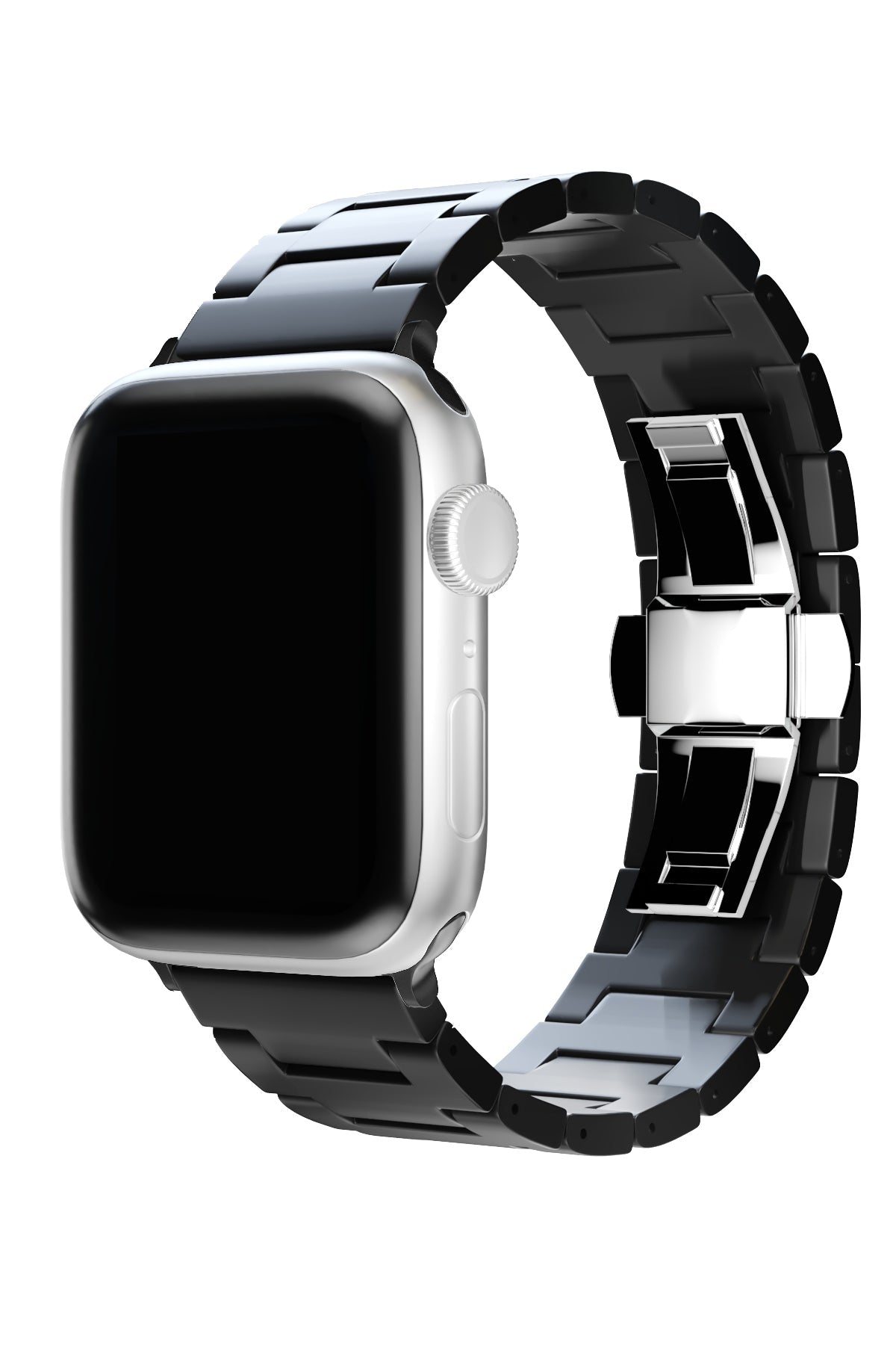 Apple Watch Uyumlu Mat Seramik Loop Kordon Siyah