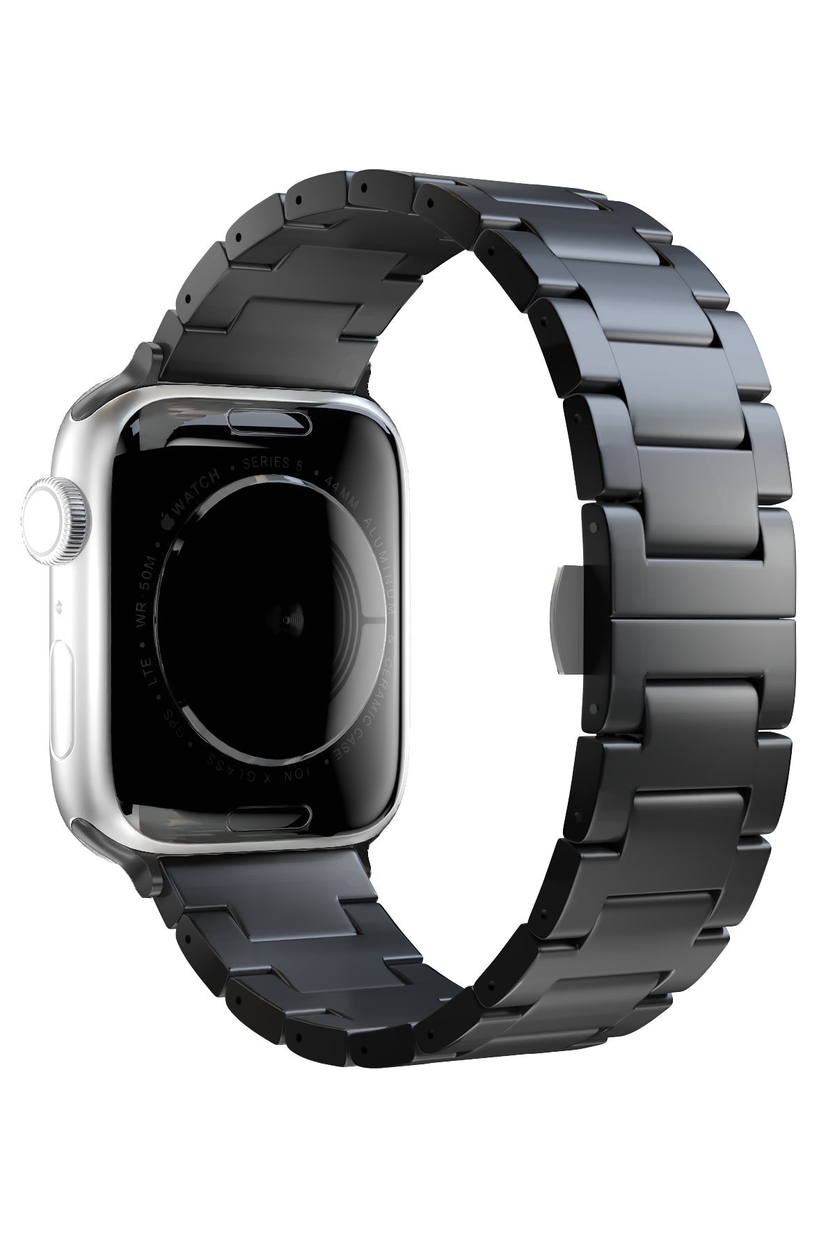 Apple Watch Uyumlu Mat Seramik Loop Kordon Siyah