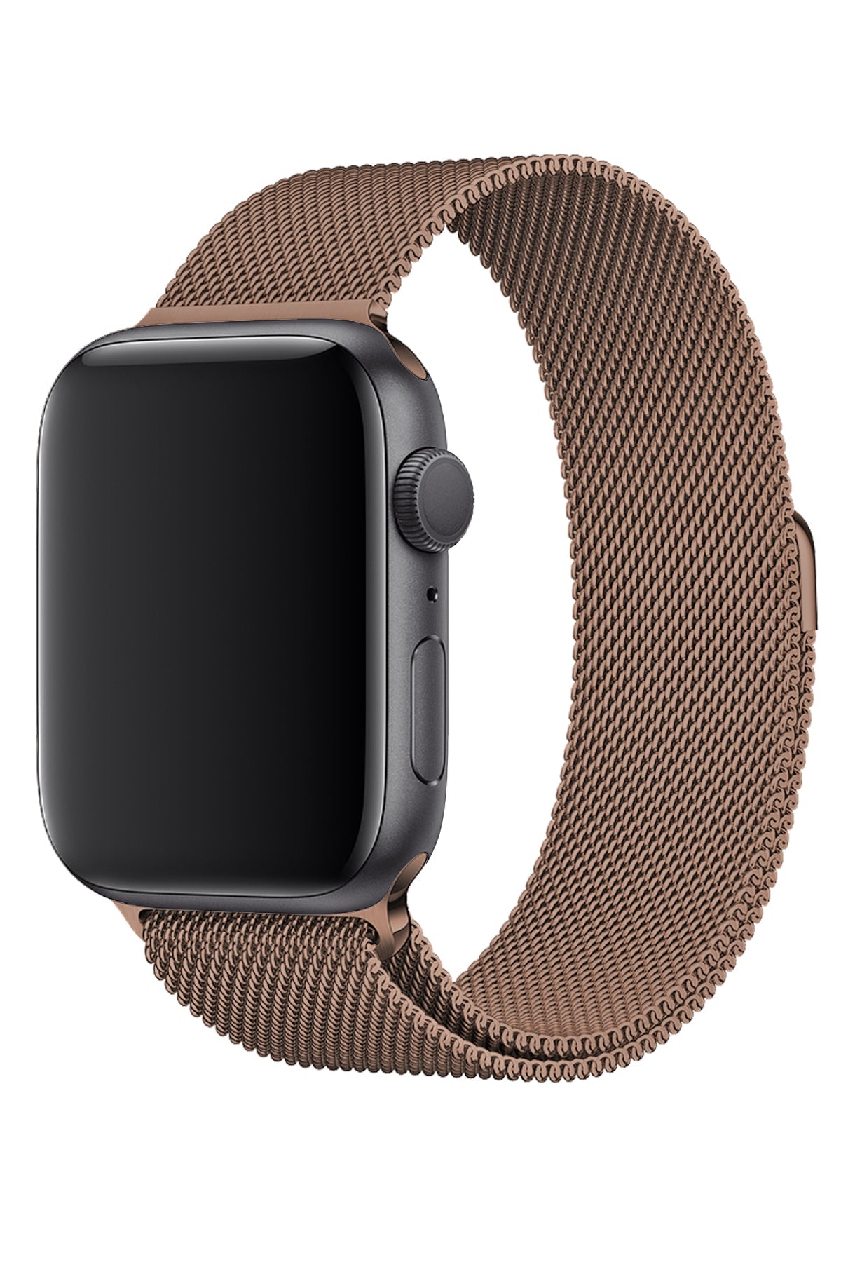 Apple Watch Uyumlu Metal Milano Loop Bronz
