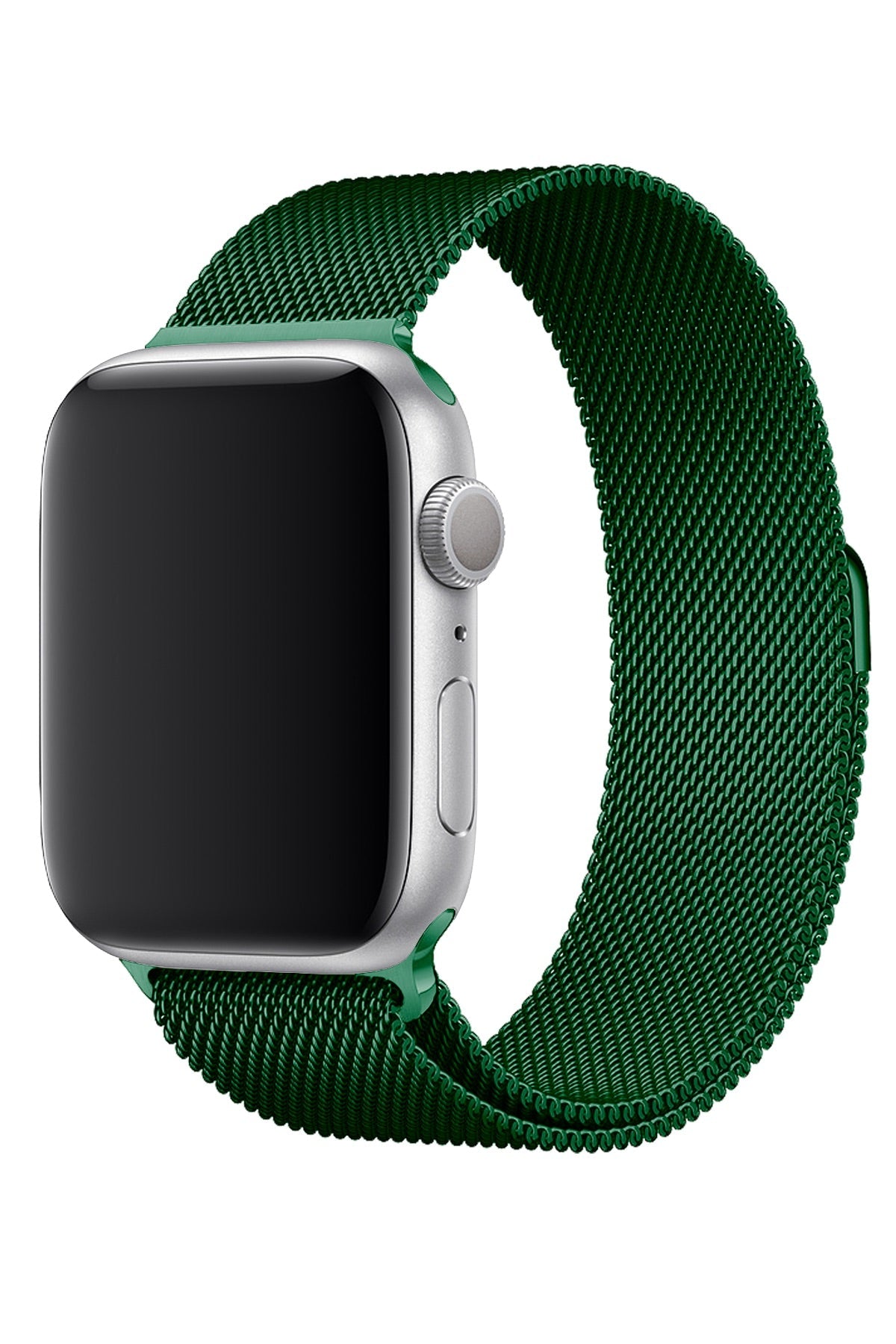 Apple Watch Uyumlu Metal Milano Loop Cam Yeşil