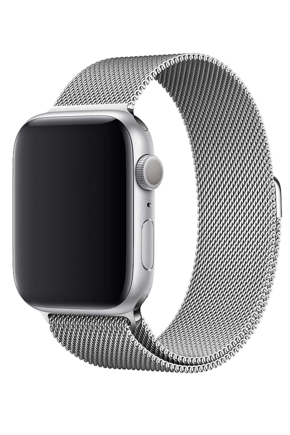 Apple Watch Uyumlu Metal Milano Loop Gümüş