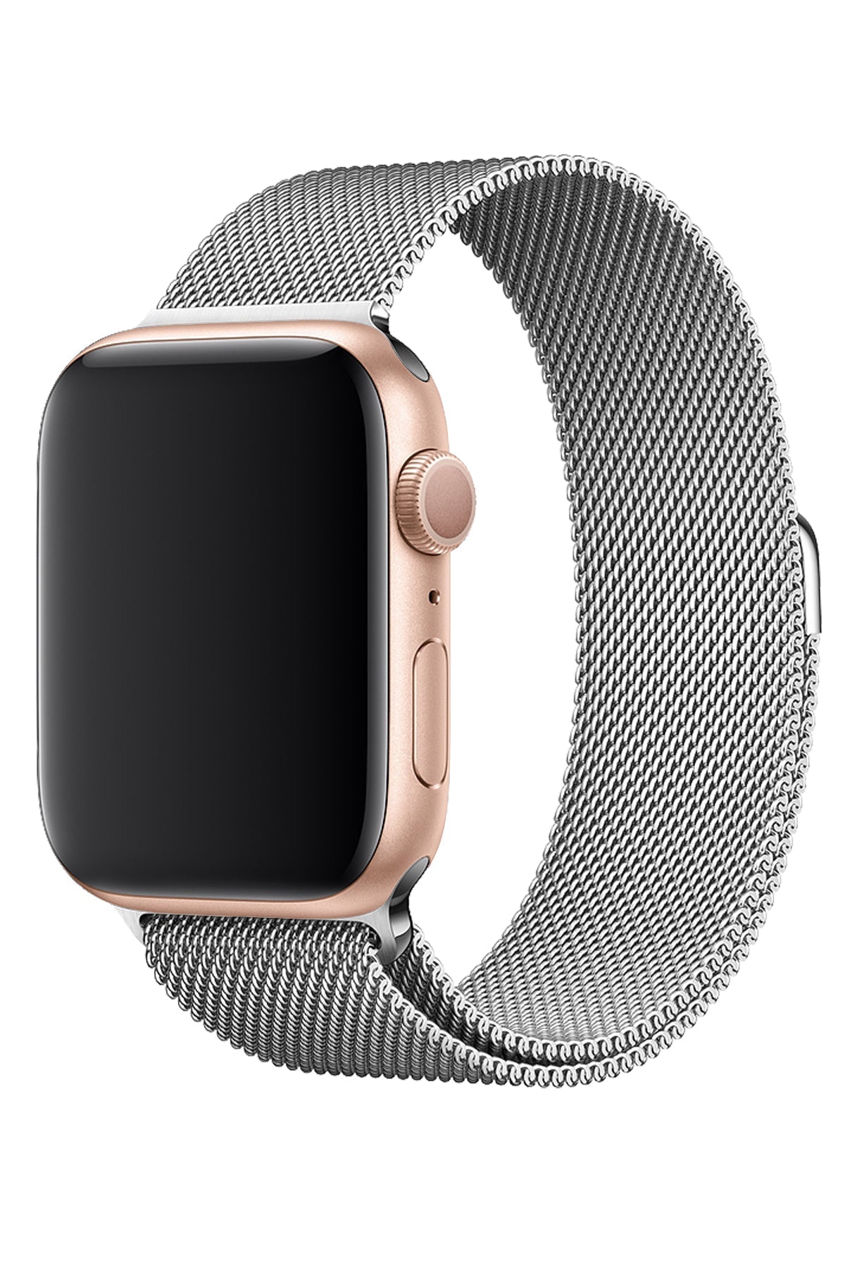 Apple Watch Uyumlu Metal Milano Loop Gümüş
