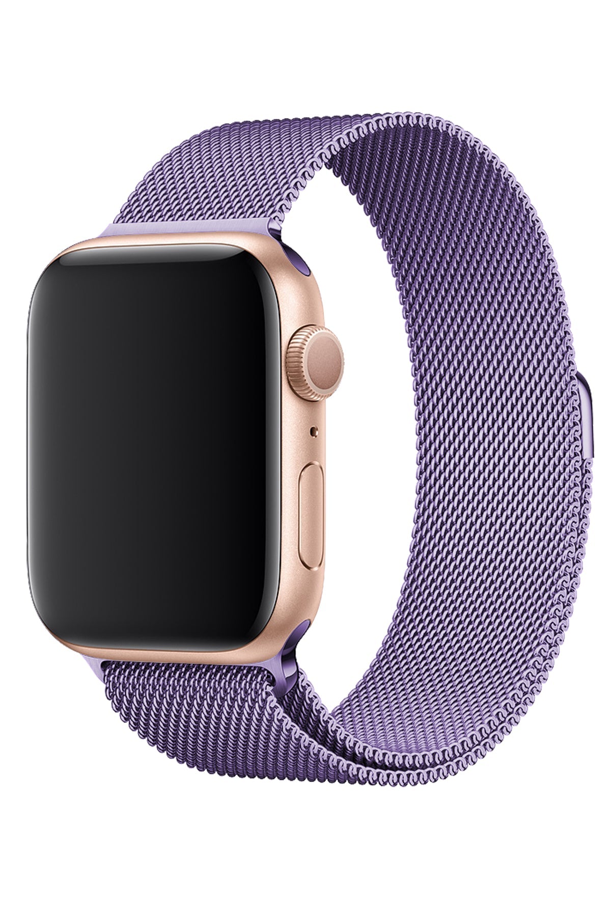 Apple Watch Uyumlu Metal Milano Loop Lila
