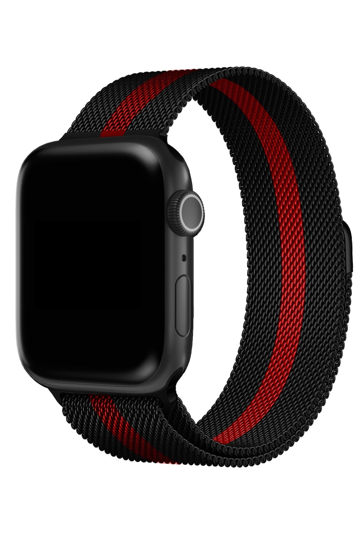 Apple Watch Uyumlu Metal Milano Loop Racing Red