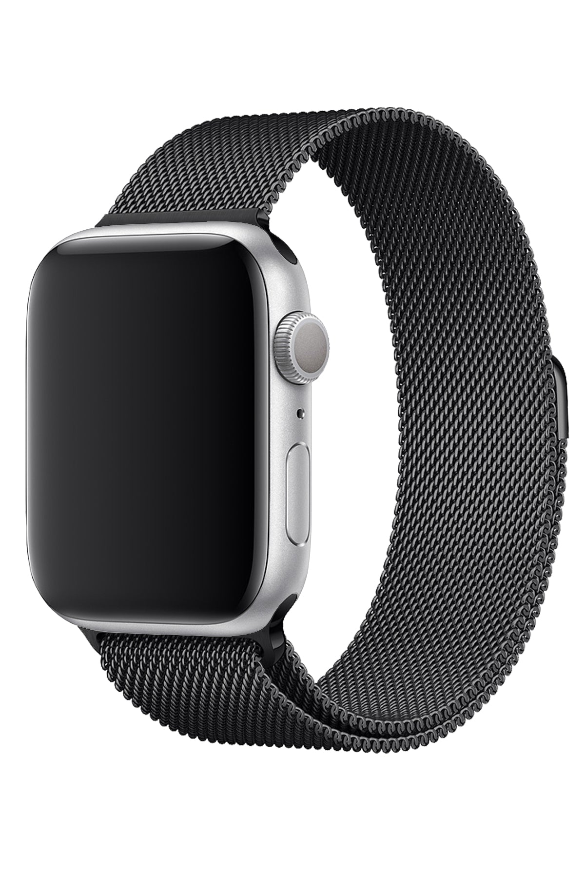 Apple Watch Uyumlu Metal Milano Loop Siyah