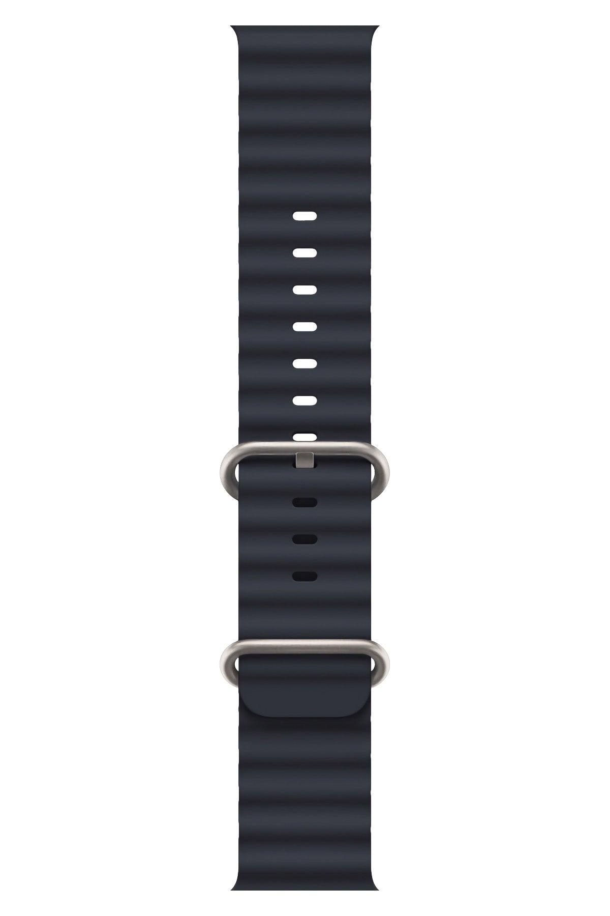 Apple Watch Uyumlu Ocean Silikon Kordon Midnight