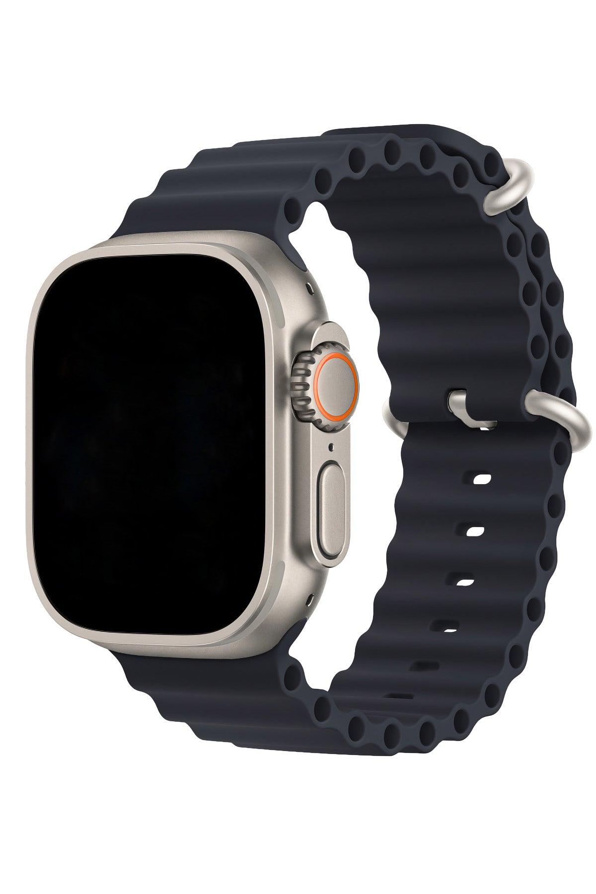 Apple Watch Uyumlu Ocean Silikon Kordon Midnight