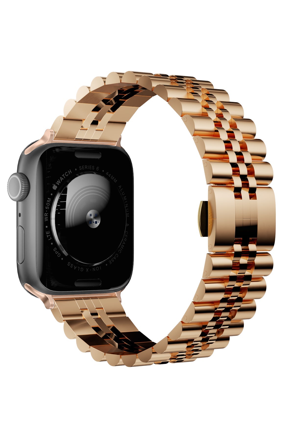 Apple Watch Uyumlu Olexi Çelik Loop Kordon Snapper