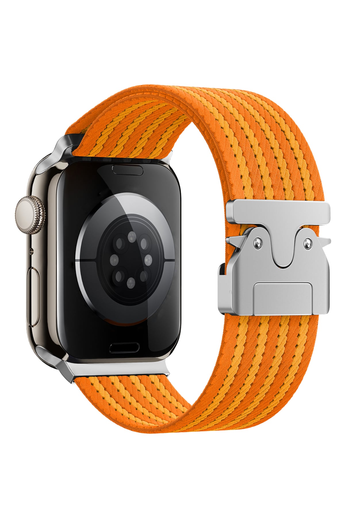 Apple Watch / Ultra Uyumlu Strapline Örgü Kordon Tangeray
