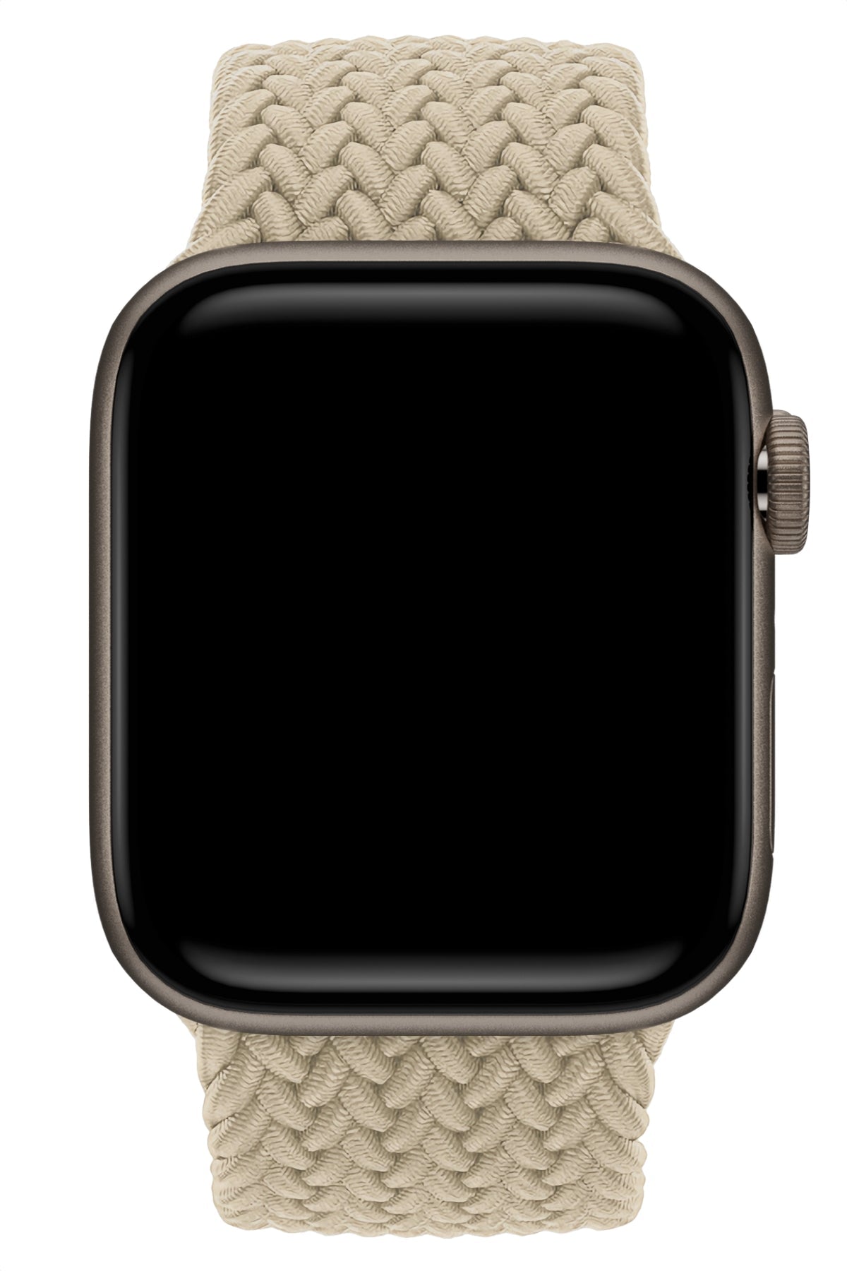 Apple Watch Uyumlu Örgü Loop Kordon Beige