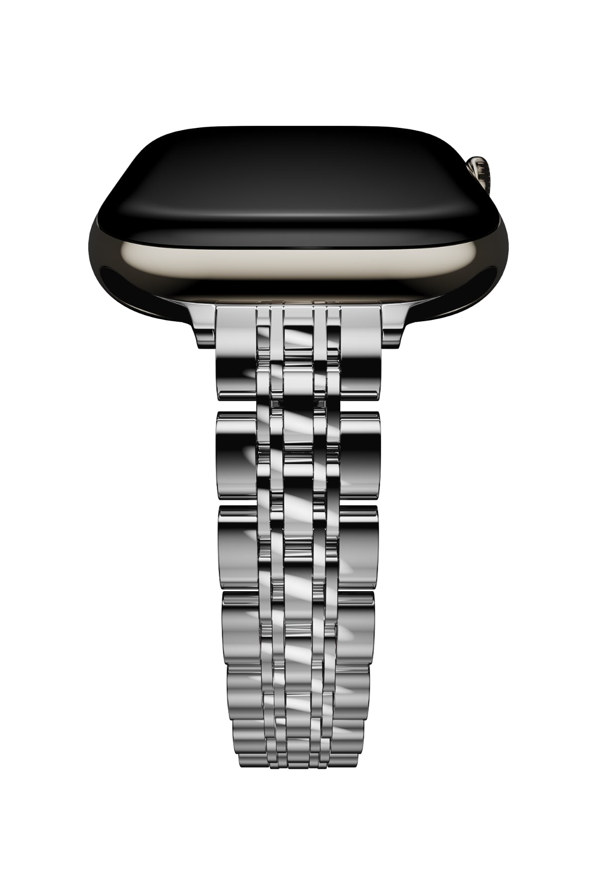 Apple Watch Uyumlu Elegance Çelik Kordon Argenta
