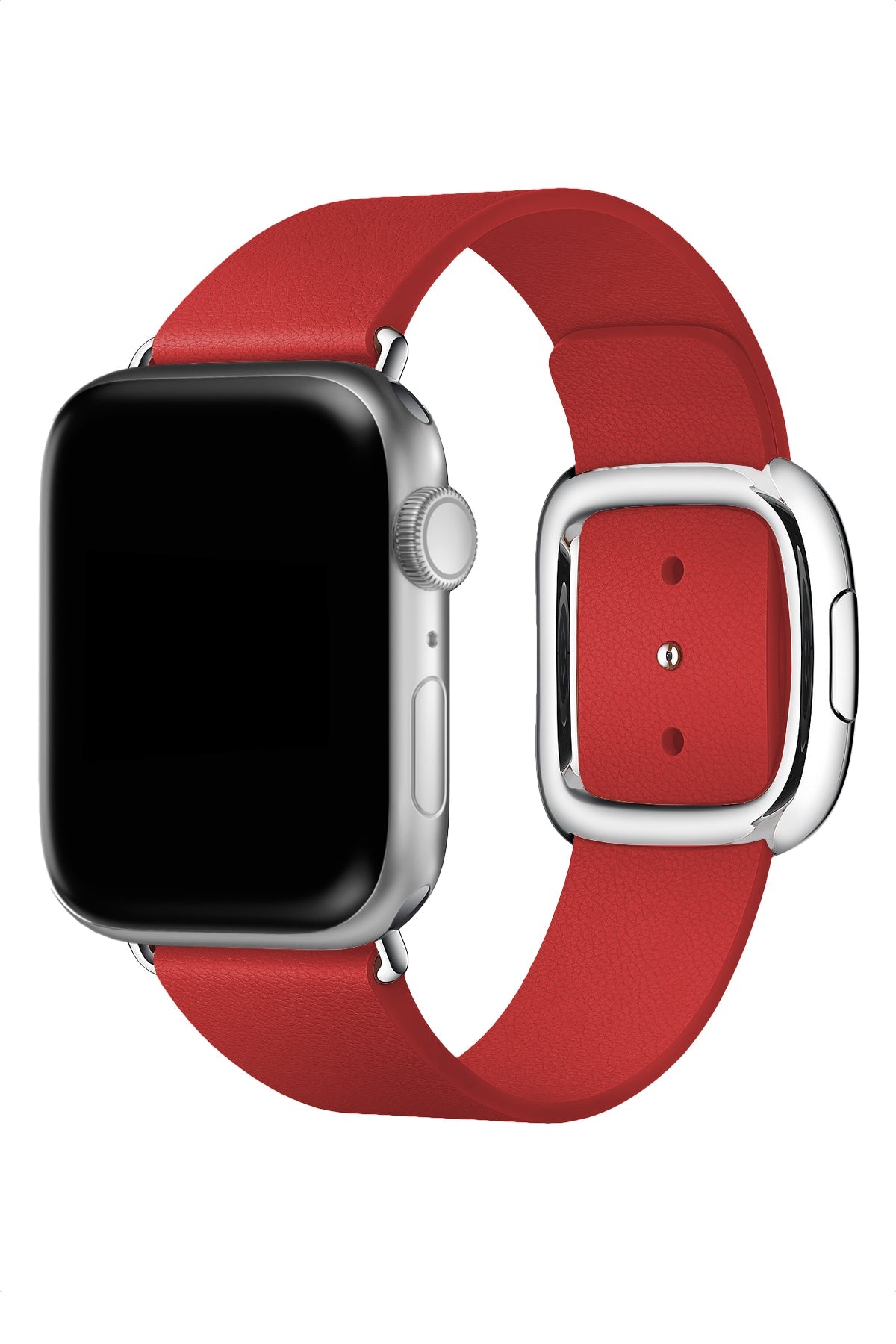 Apple Watch Uyumlu Radius Deri Loop Kordon Alizarin