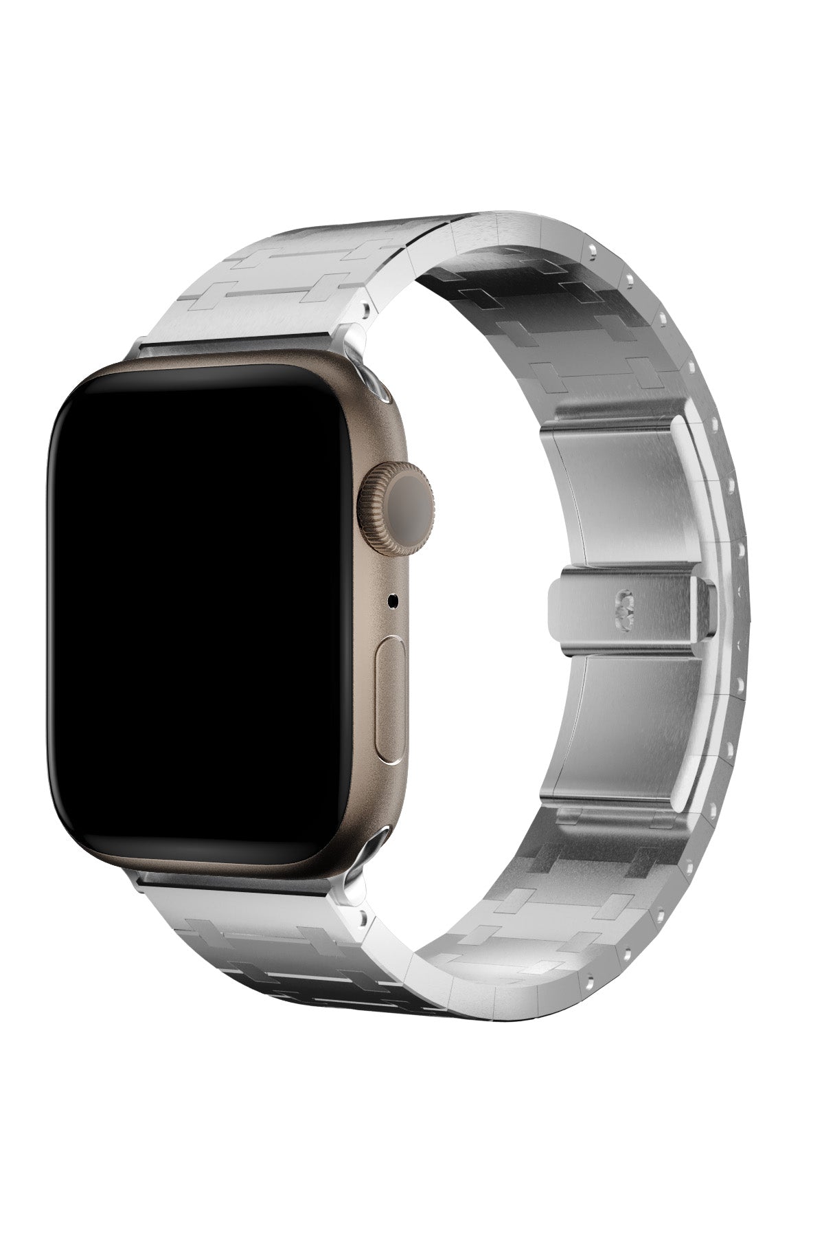 Apple Watch Uyumlu Royal Edition Çelik Kordon Cadet