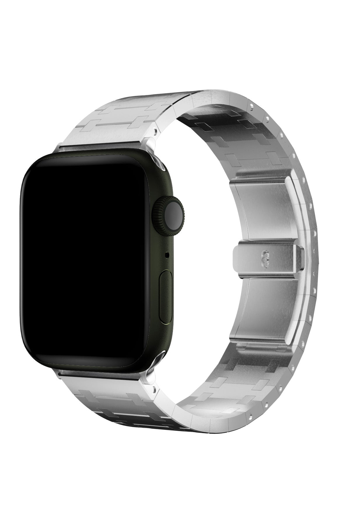 Apple Watch Uyumlu Royal Edition Çelik Kordon Cadet