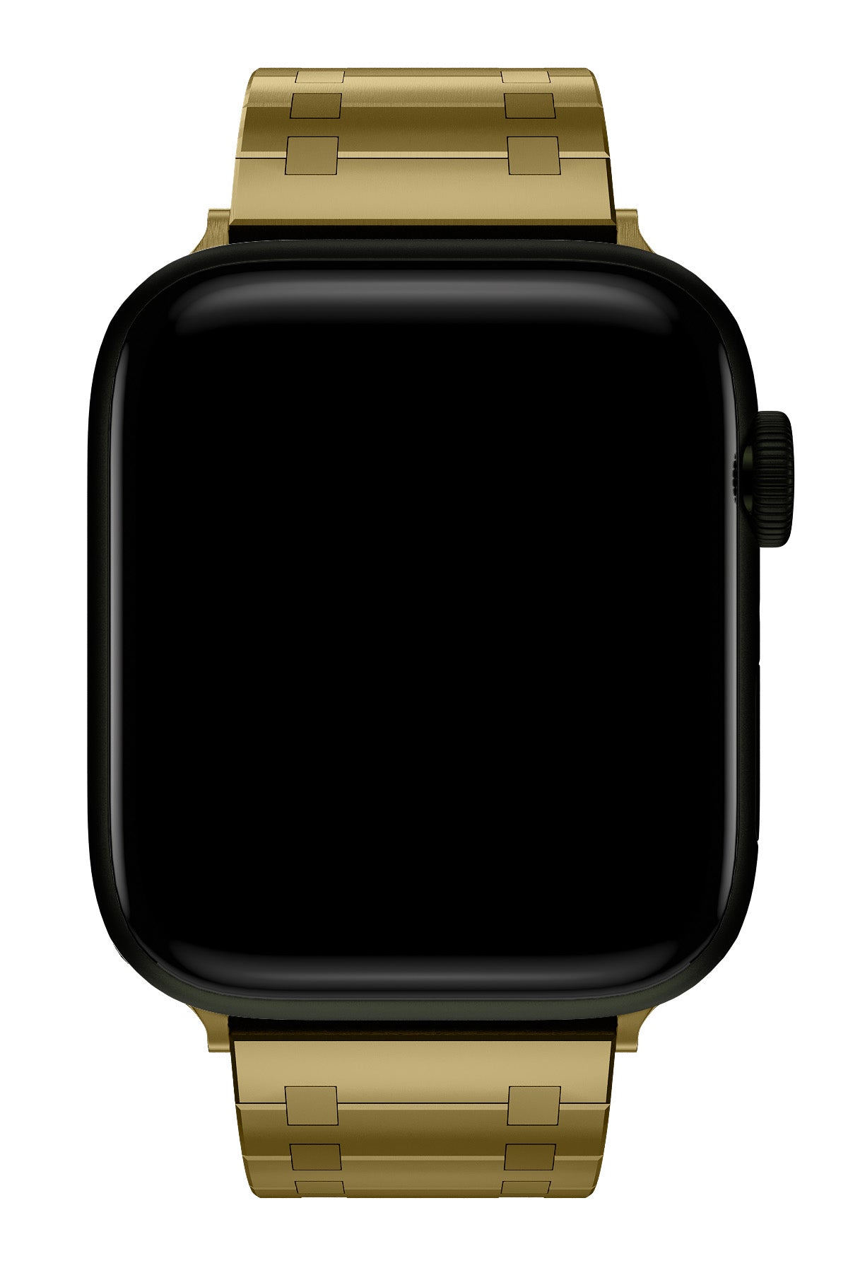 Apple Watch Uyumlu Royal Edition Çelik Kordon Golden