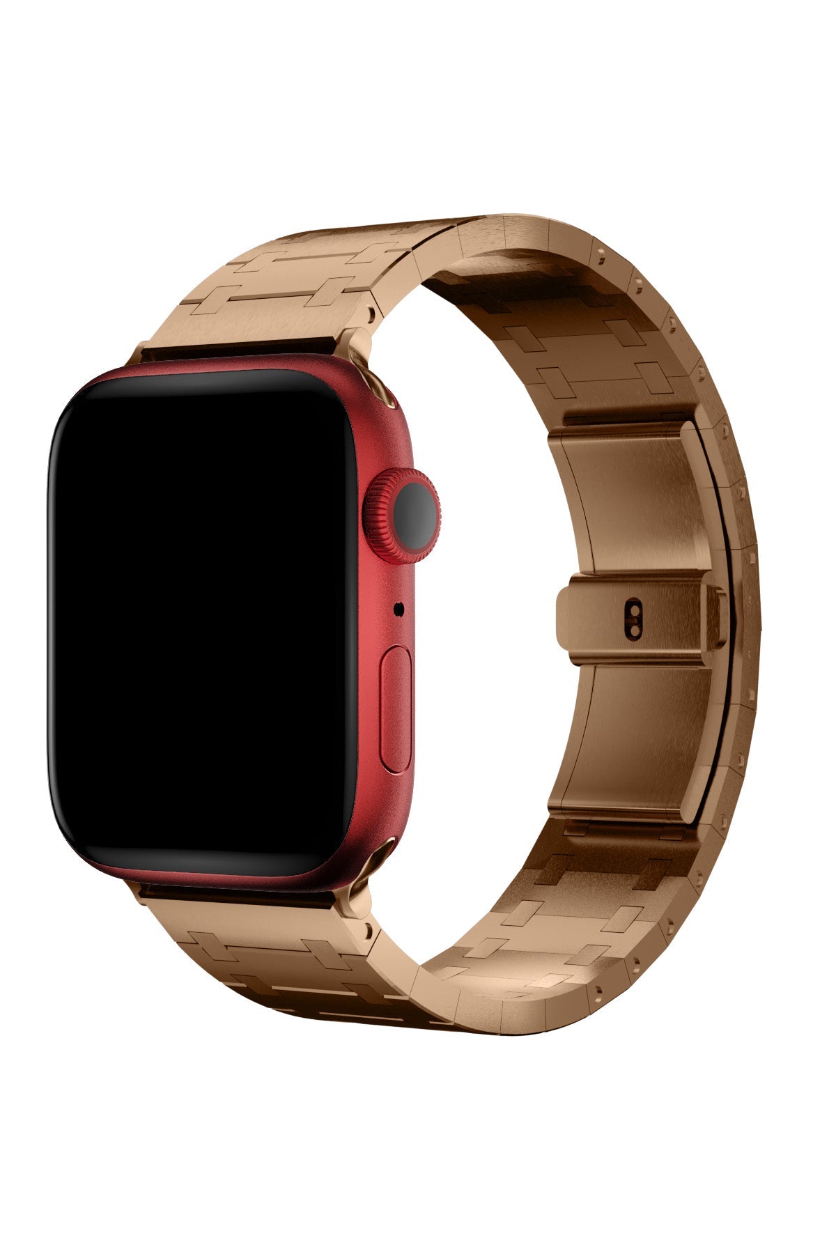 Apple Watch Uyumlu Royal Edition Çelik Kordon Tearose