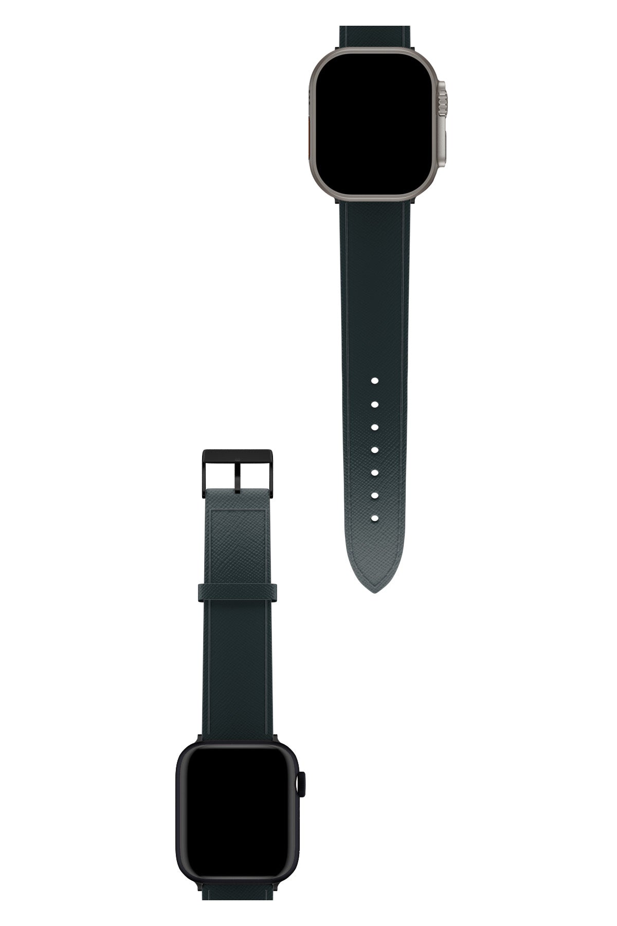 Apple Watch Uyumlu Saffiano Deri Kordon Denim