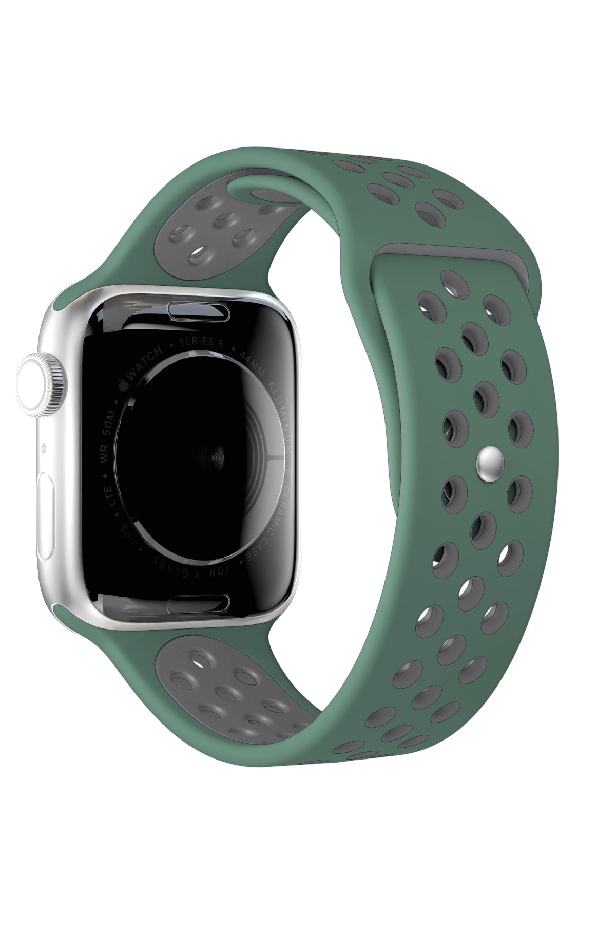 Apple Watch Uyumlu Silikon Delikli Spor Kordon Aventurin