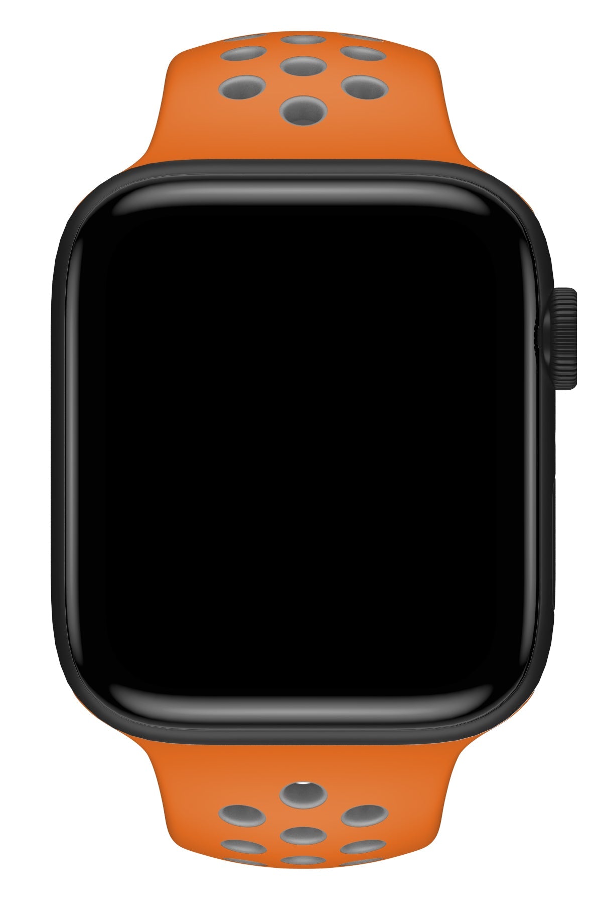 Apple Watch Uyumlu Silikon Delikli Spor Kordon Pumpkin