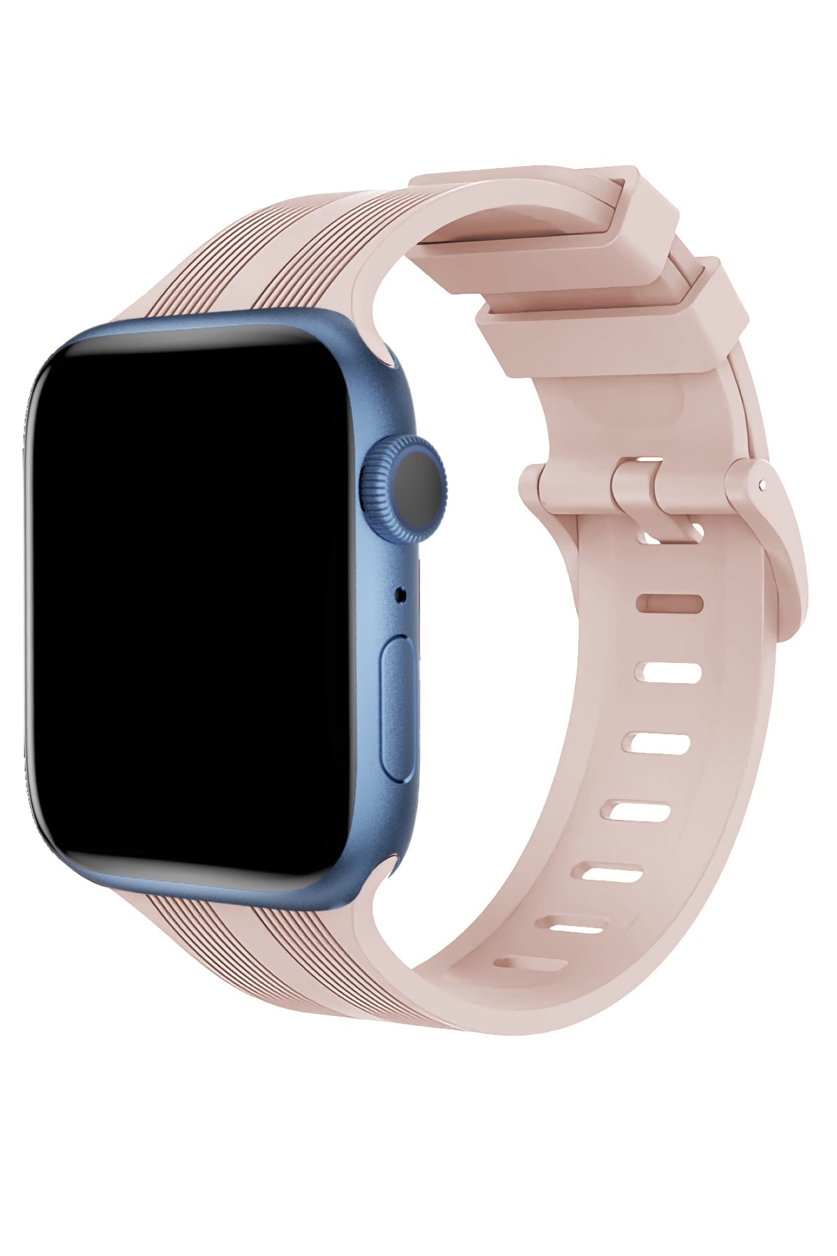 Apple Watch Uyumlu Silikon Line Loop Kordon Baby