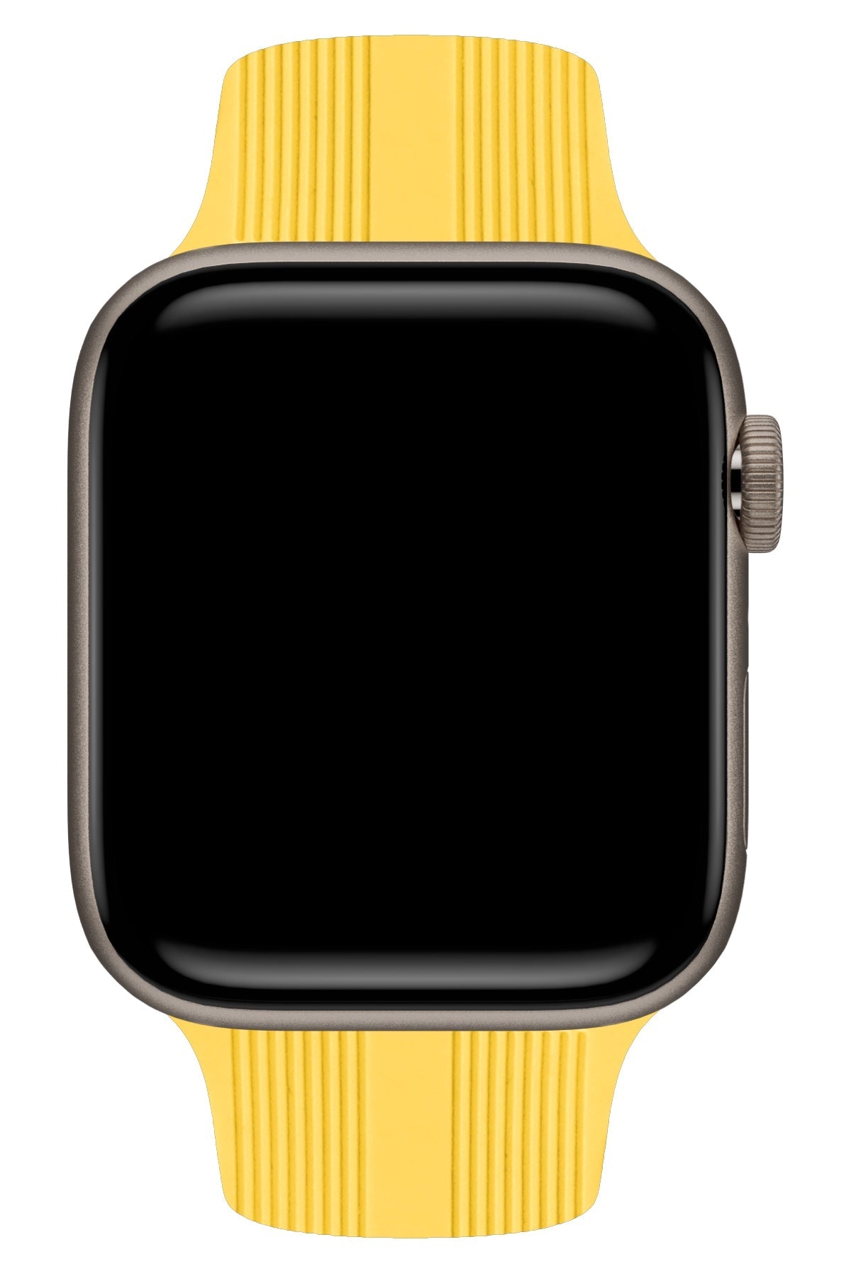 Apple Watch Uyumlu Silikon Line Loop Kordon Mellow