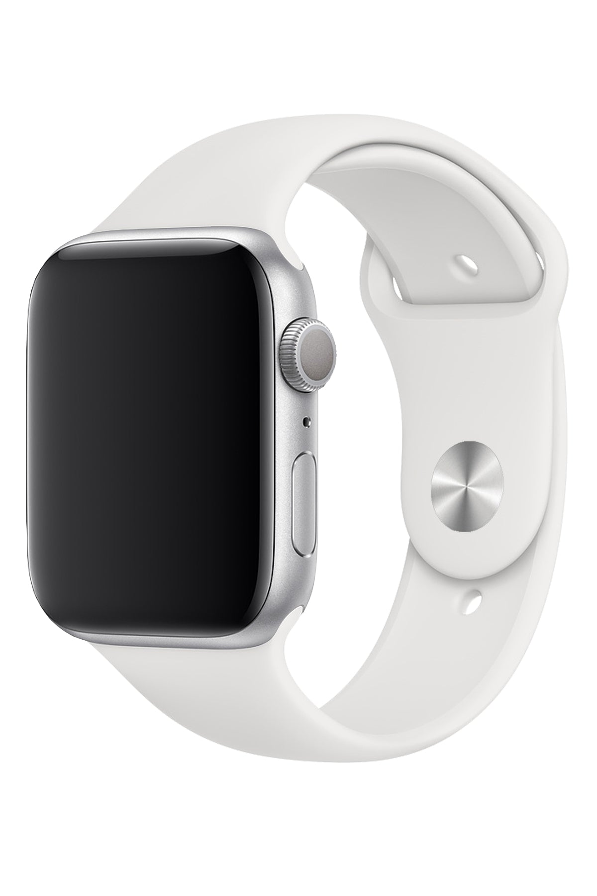 Apple Watch Uyumlu Silikon Spor Kordon Beyaz