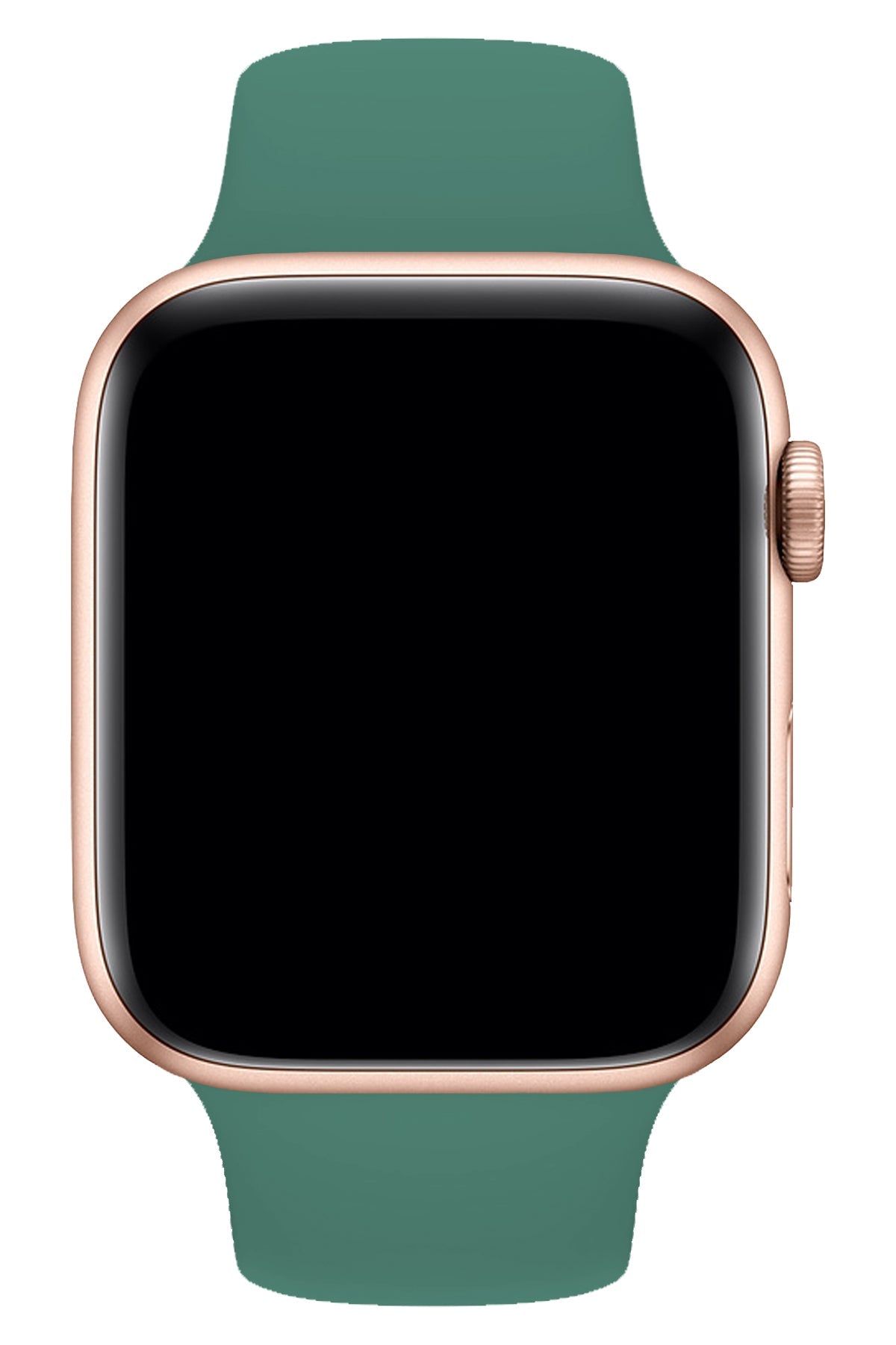 Apple Watch Uyumlu Silikon Spor Kordon Çam Yeşili