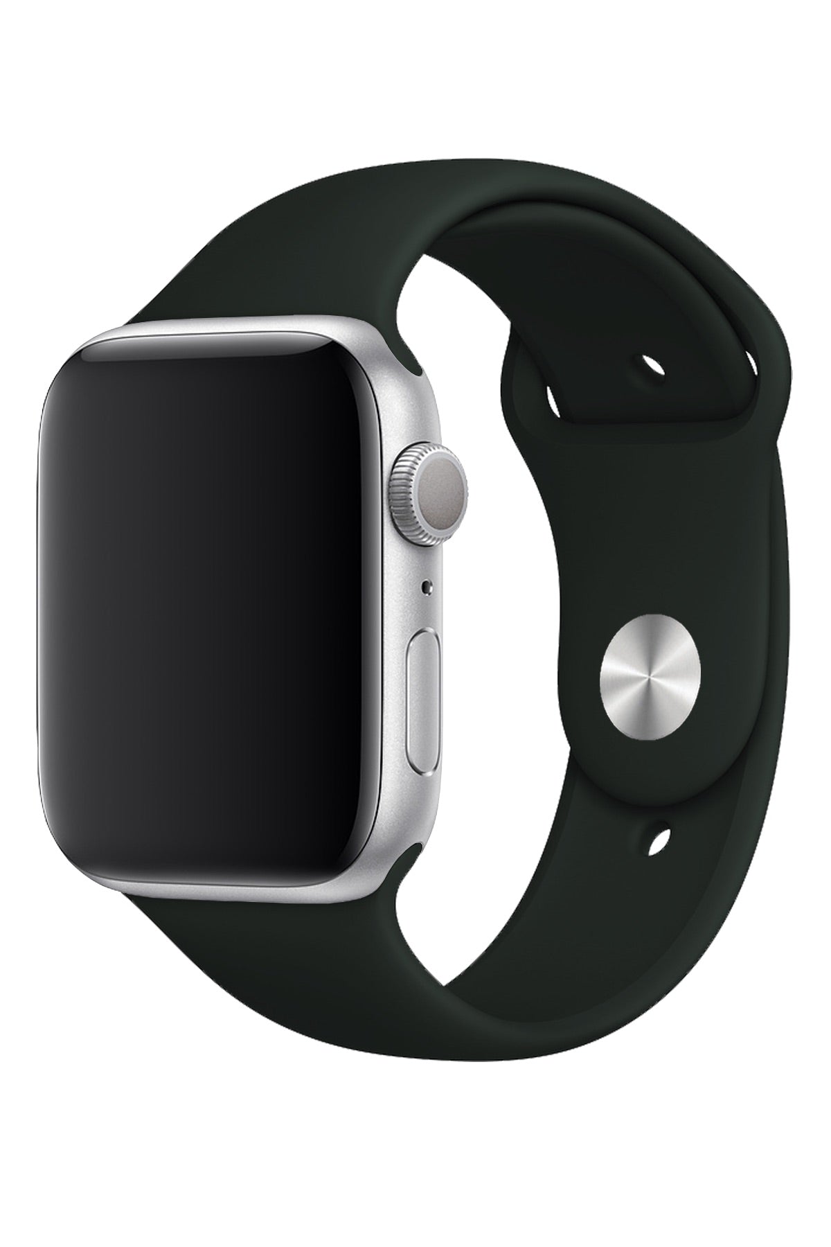 Apple Watch Uyumlu Silikon Spor Kordon Gece Yeşil