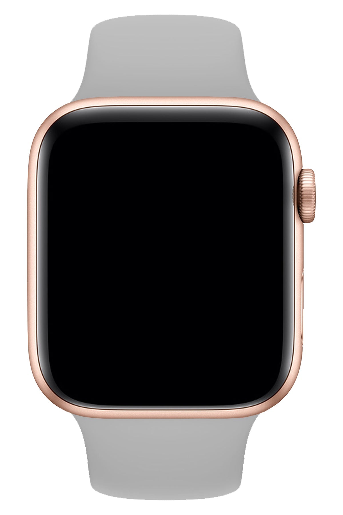 Apple Watch Uyumlu Silikon Spor Kordon Gri