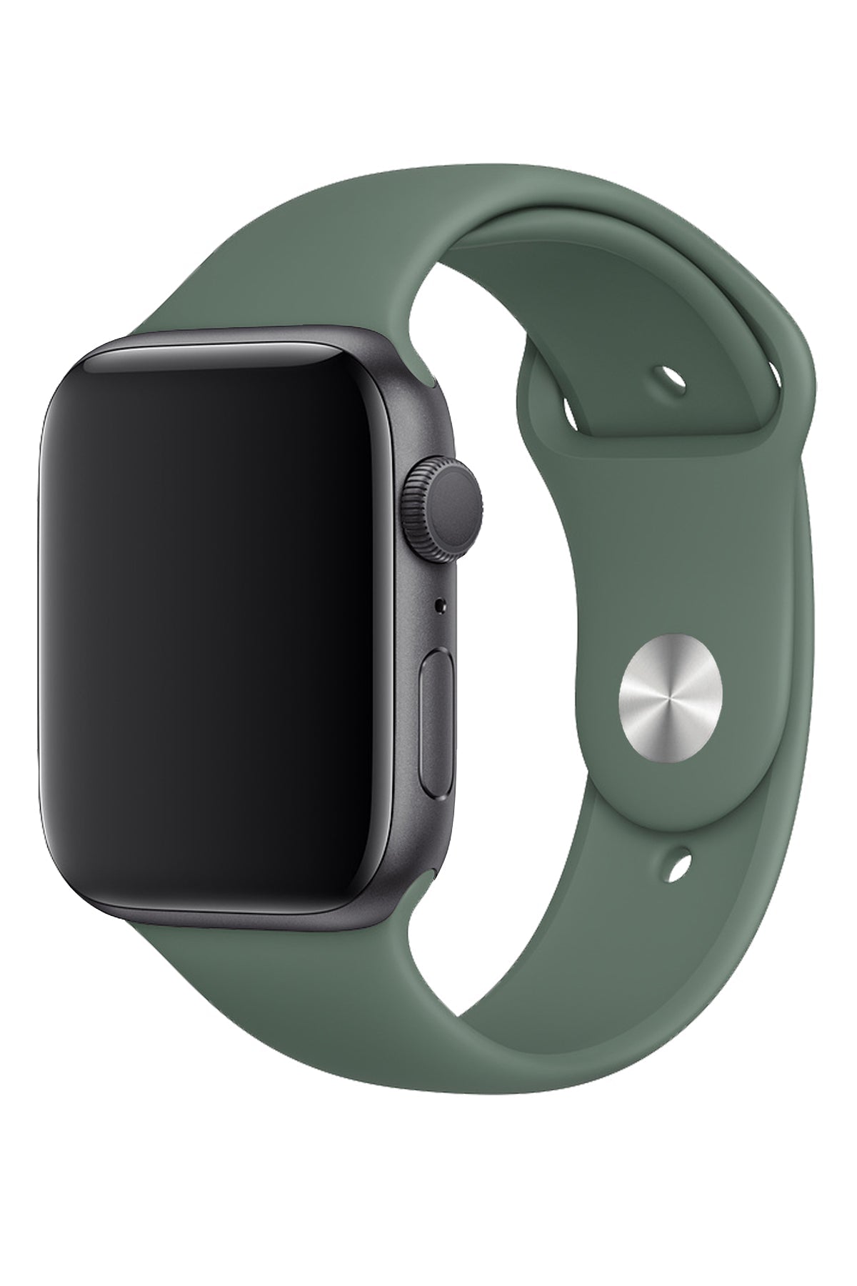 Apple Watch Uyumlu Silikon Spor Kordon Haki
