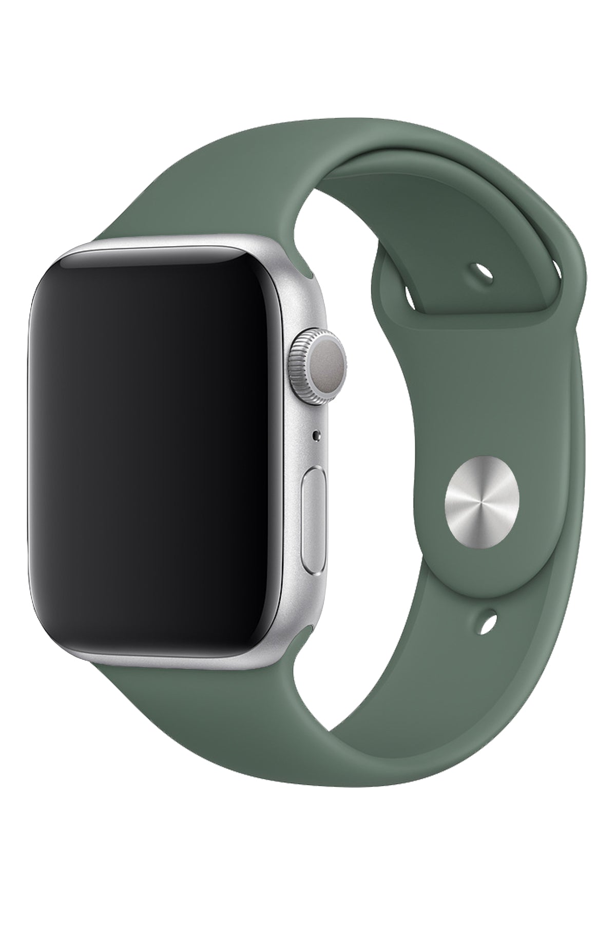 Apple Watch Uyumlu Silikon Spor Kordon Haki