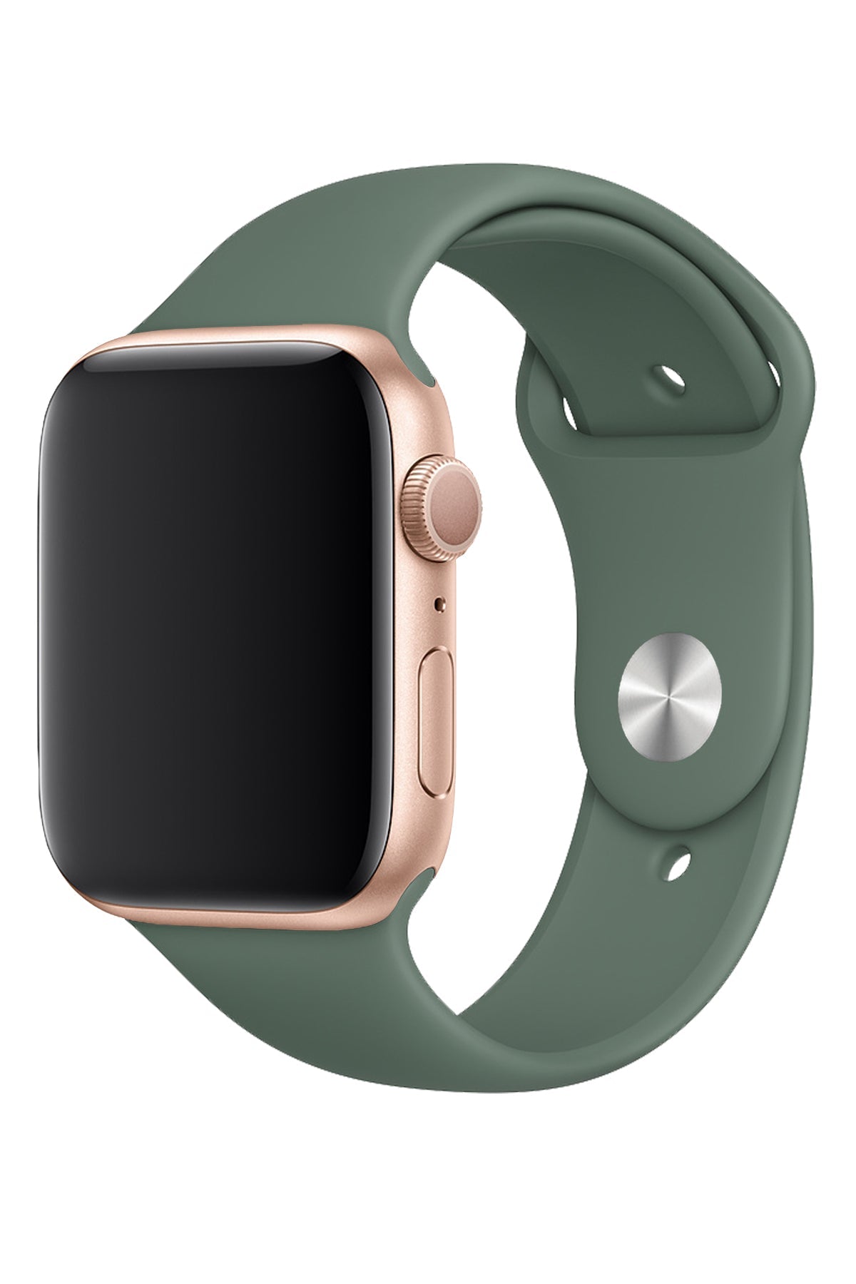 Apple Watch Uyumlu Silikon Spor Kordon Haki