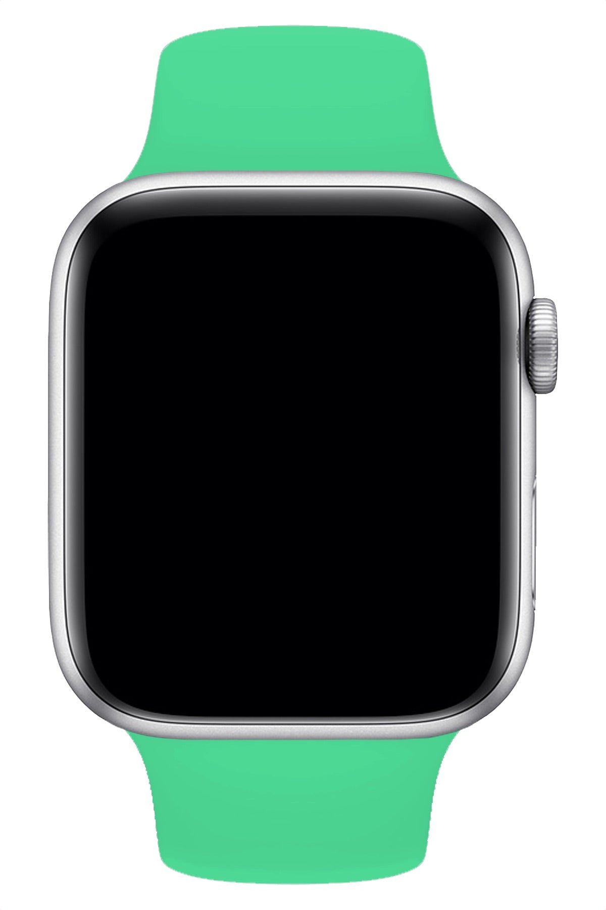 Apple Watch Uyumlu Silikon Spor Kordon Ihlamur Yeşil