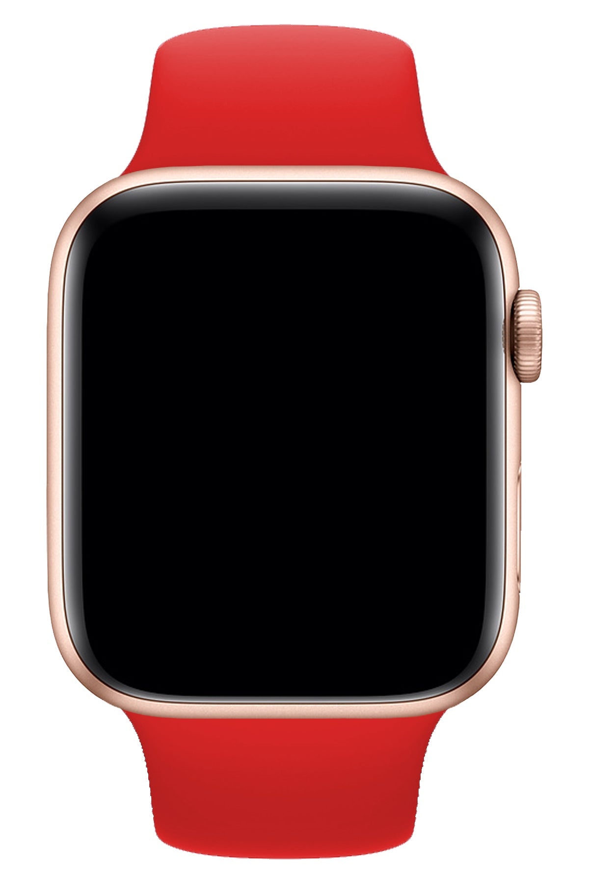 Apple Watch Uyumlu Silikon Spor Kordon Kırmızı