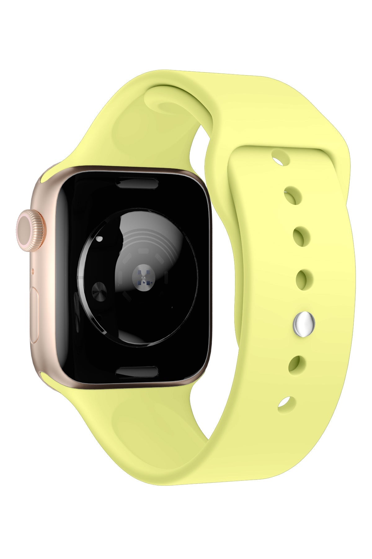 Apple Watch Uyumlu Silikon Spor Kordon Kozmik Lime