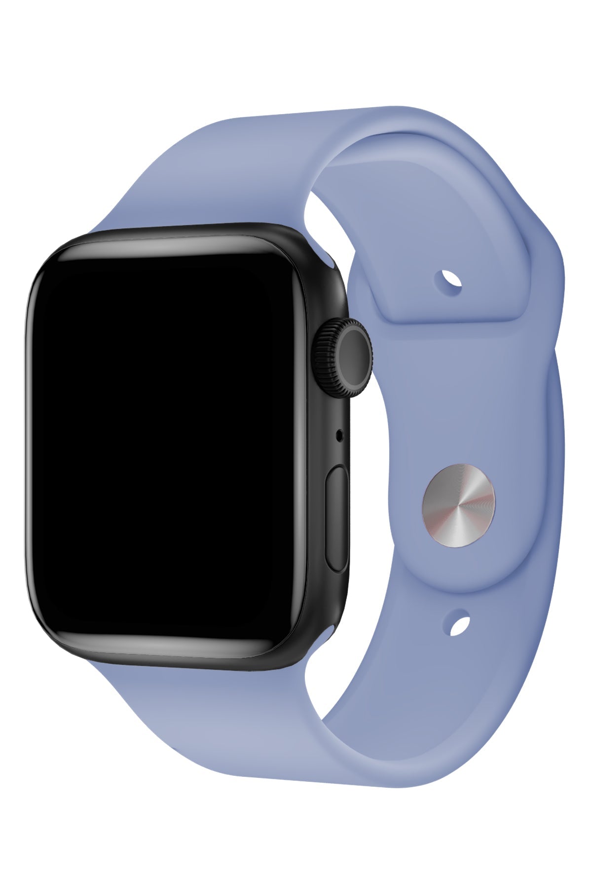 Apple Watch Uyumlu Silikon Spor Kordon Kristal Mavi